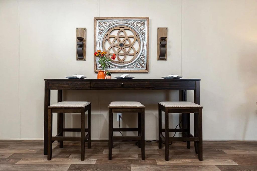 Tru Homes Grand model mobile home dining 01 1024x683 Tru Homes Grand model mobile home dining 01 1024x683