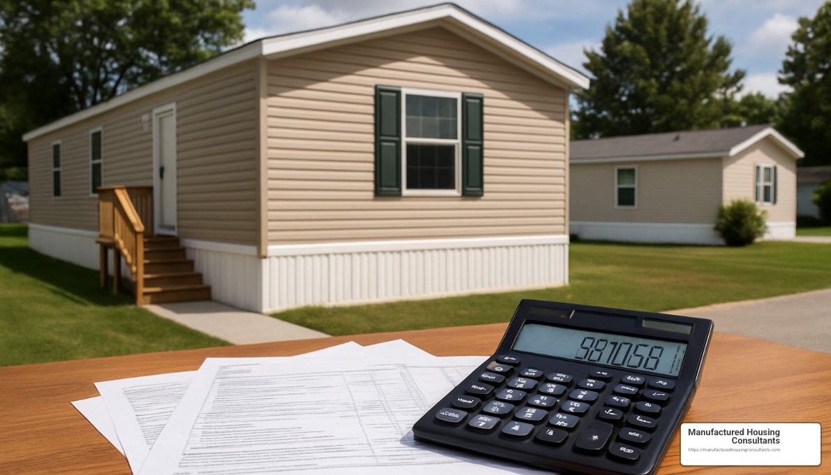mobile home financing calculator