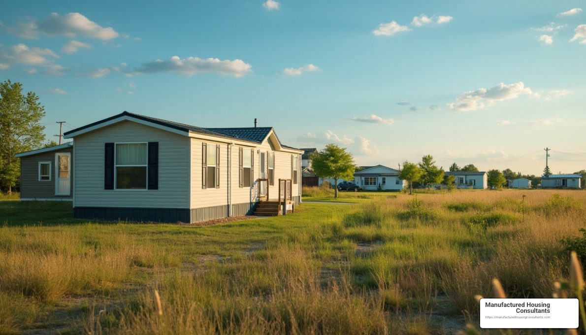 mobile homes with land for sale by owner