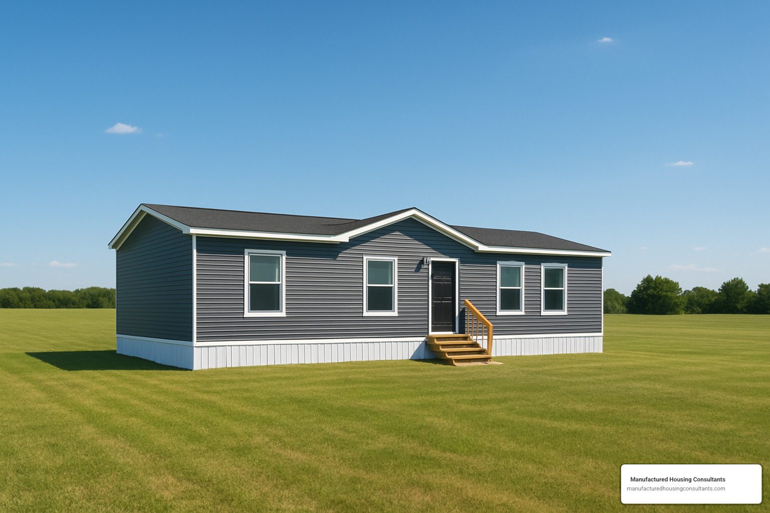using land as down payment for mobile home