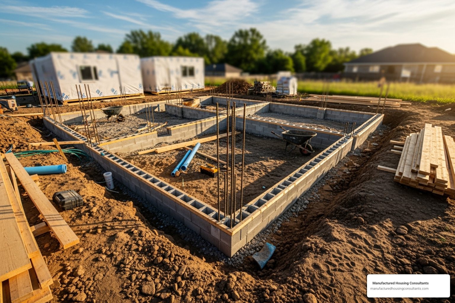 modular home foundation types