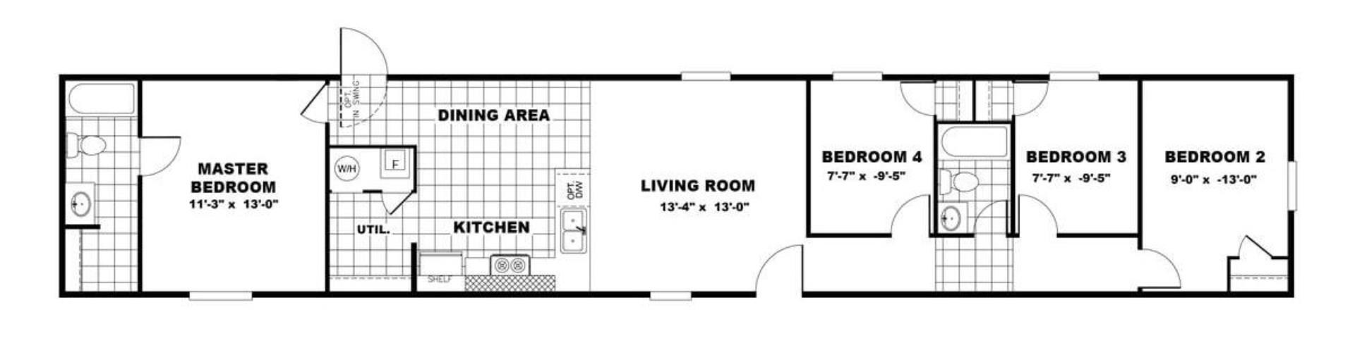 TRS14764AH TRU Homes Grand Floorplan